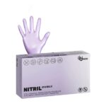 Mănuși nitril mov perlat 100buc