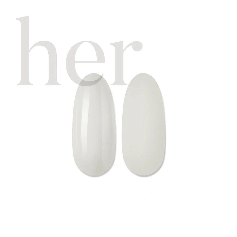 Top Rubber Milky White Her