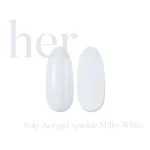 Poly-Acrygel SPARKLE MILKY WHITE 30g Her
